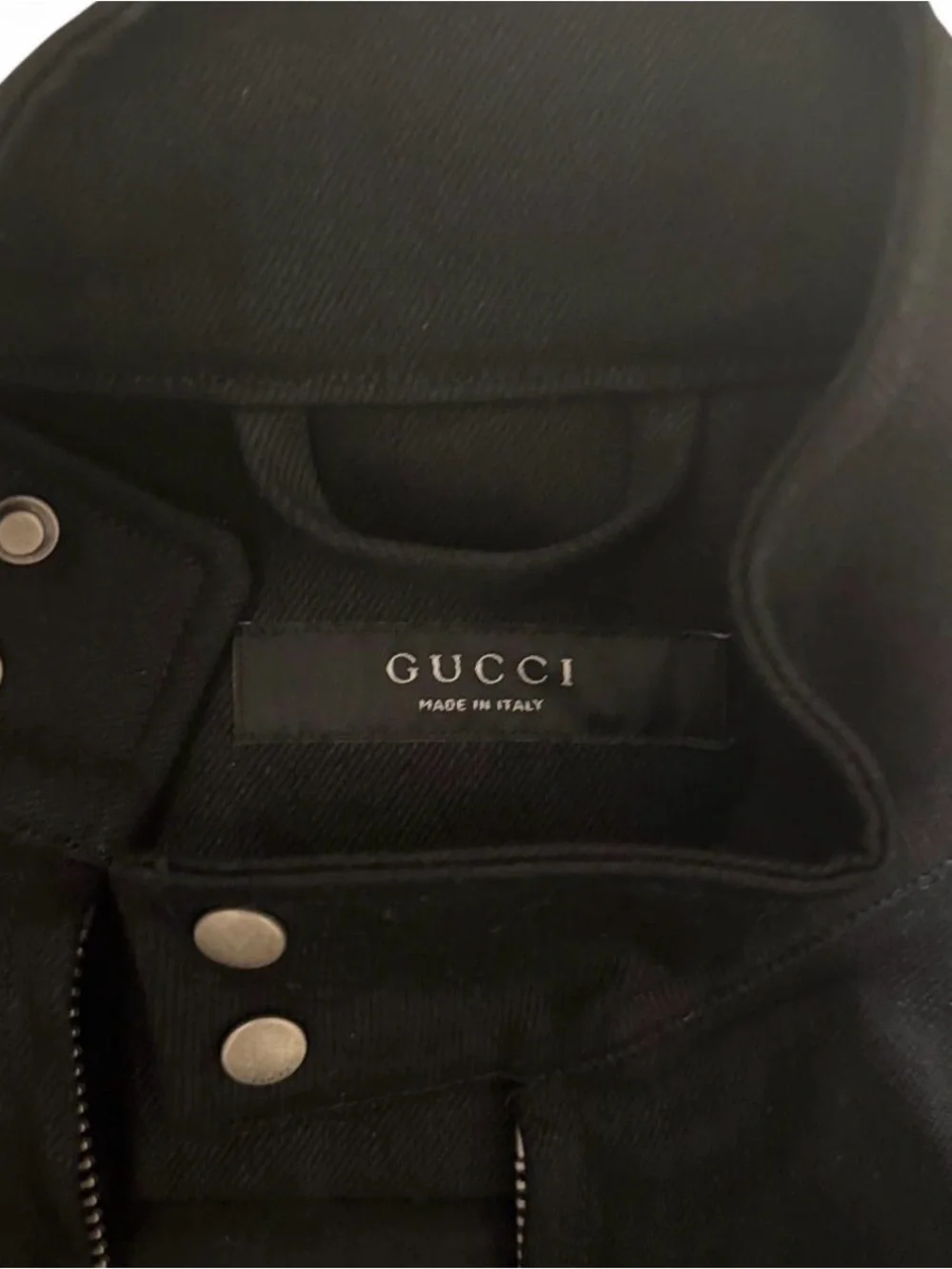 Gucci Men's Dark Faded Blue Bootcut Jeans